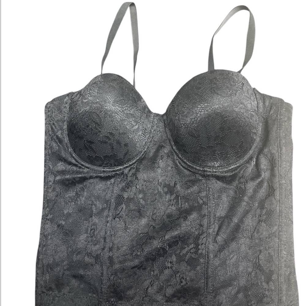 Black Velvet Bra with Underwire Support